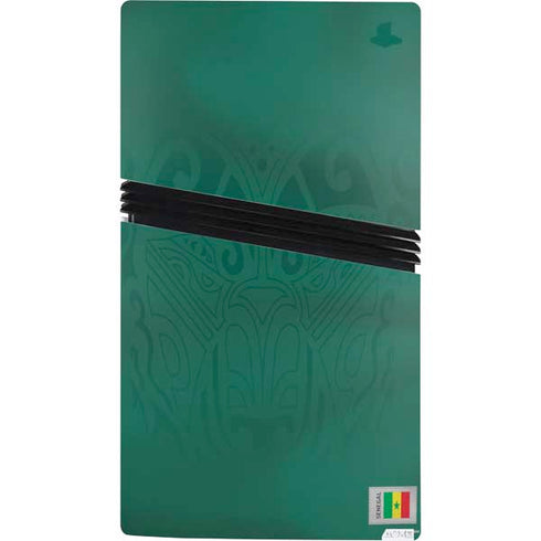 Senegal Soccer Flag PS5 Pro Console Skin